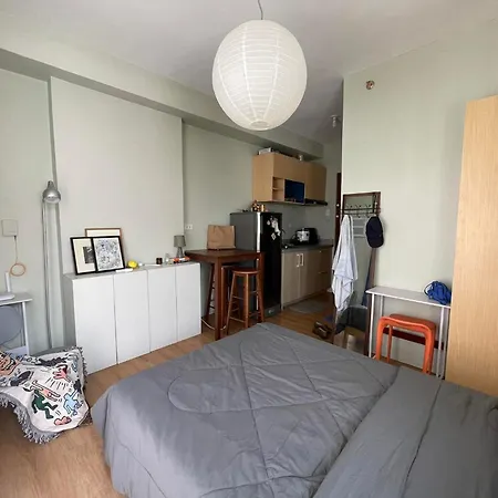 Modern Corner Studio With Balcony